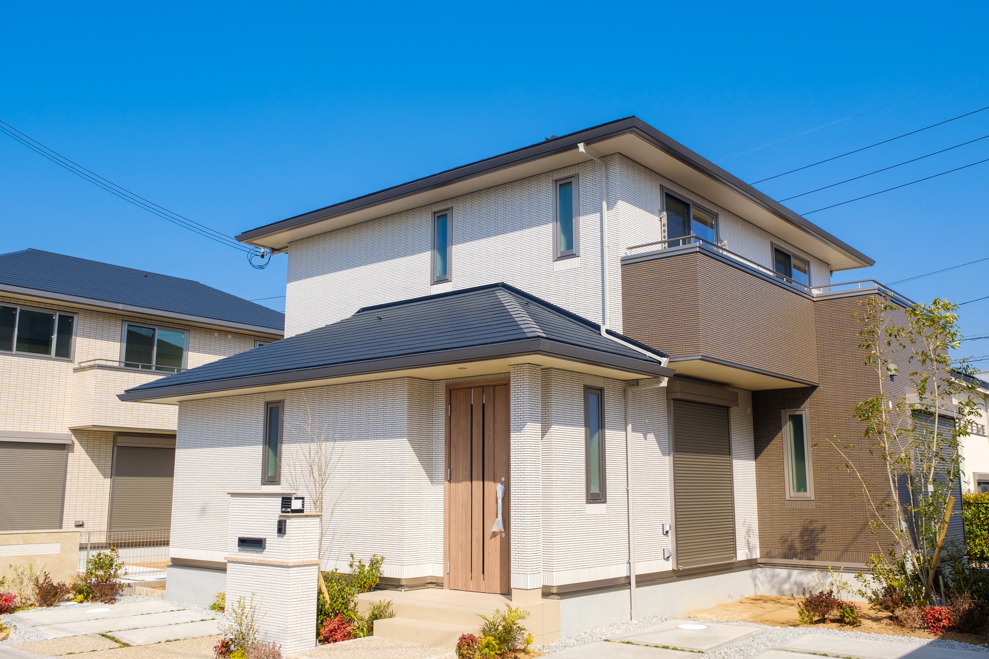 一戸建て住宅の外観