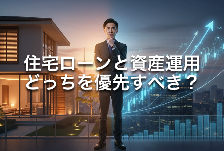 住宅ローンと資産運用、どっちを優先すべき？家計全体で考える賢い選択
